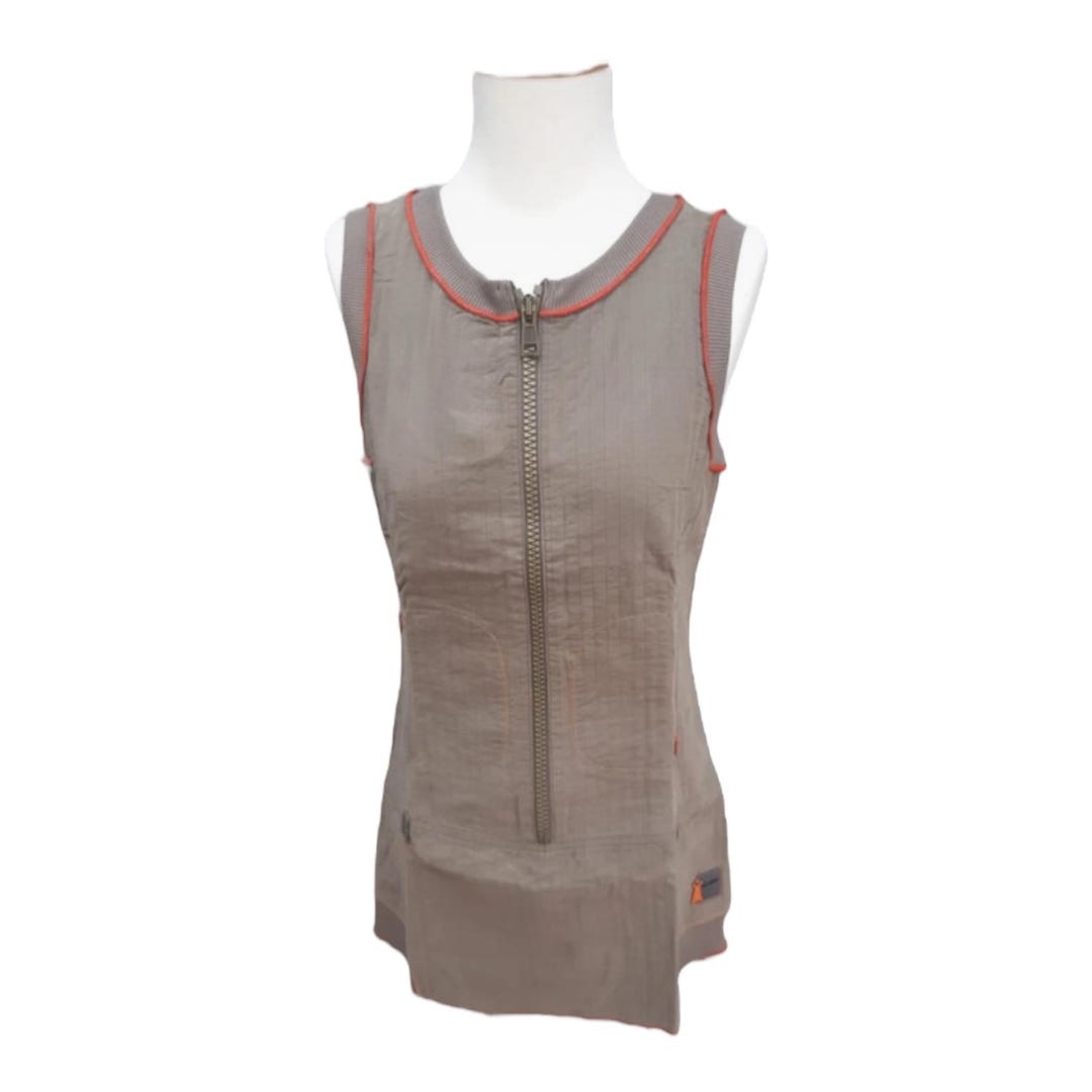 cop copine コプコピンヌ　ジレ cop copine コプコピンヌ ジレ The Cop Copine Zipper Short Dress - Etsy