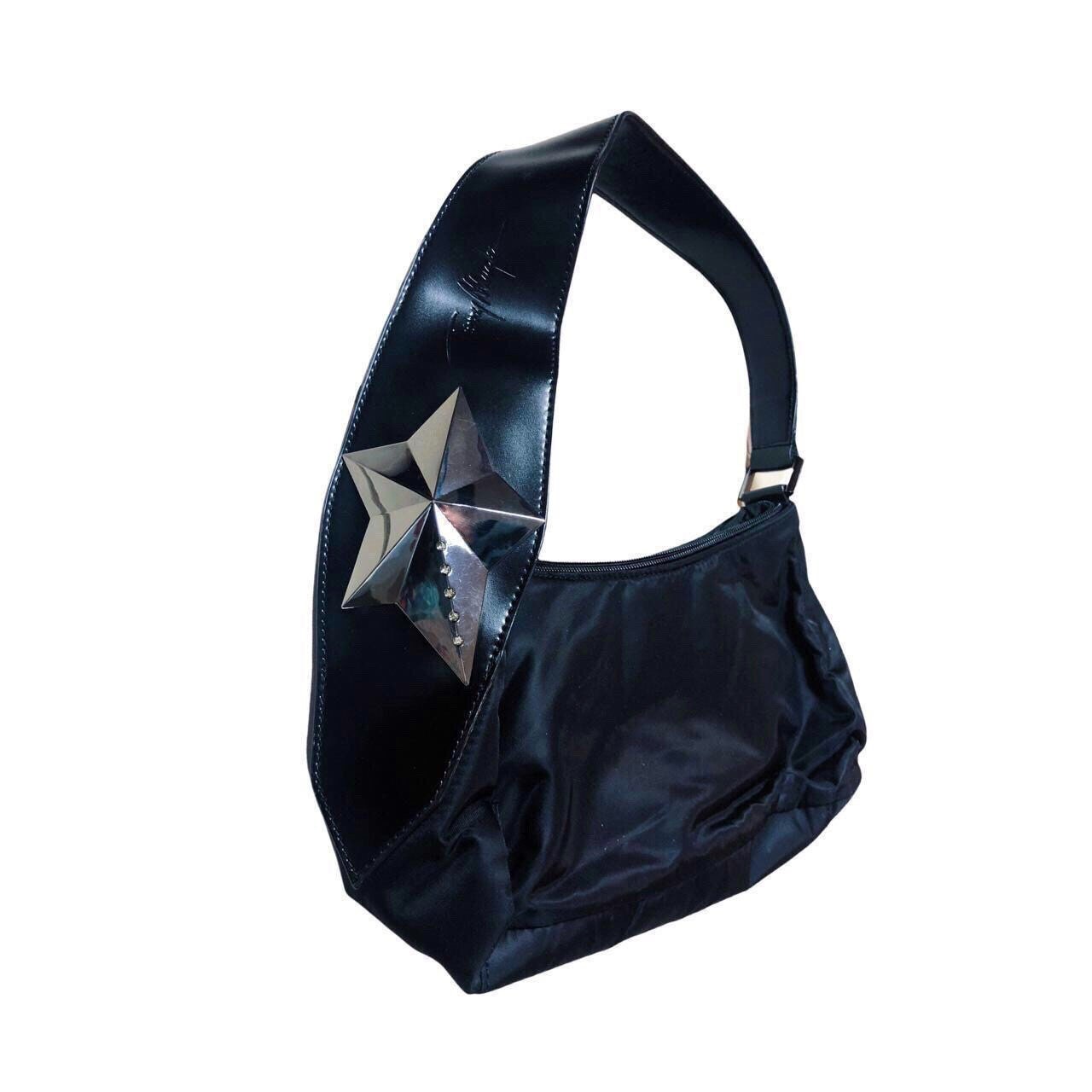 Thierry Mugler Nylon Sidestar Bag - Etsy