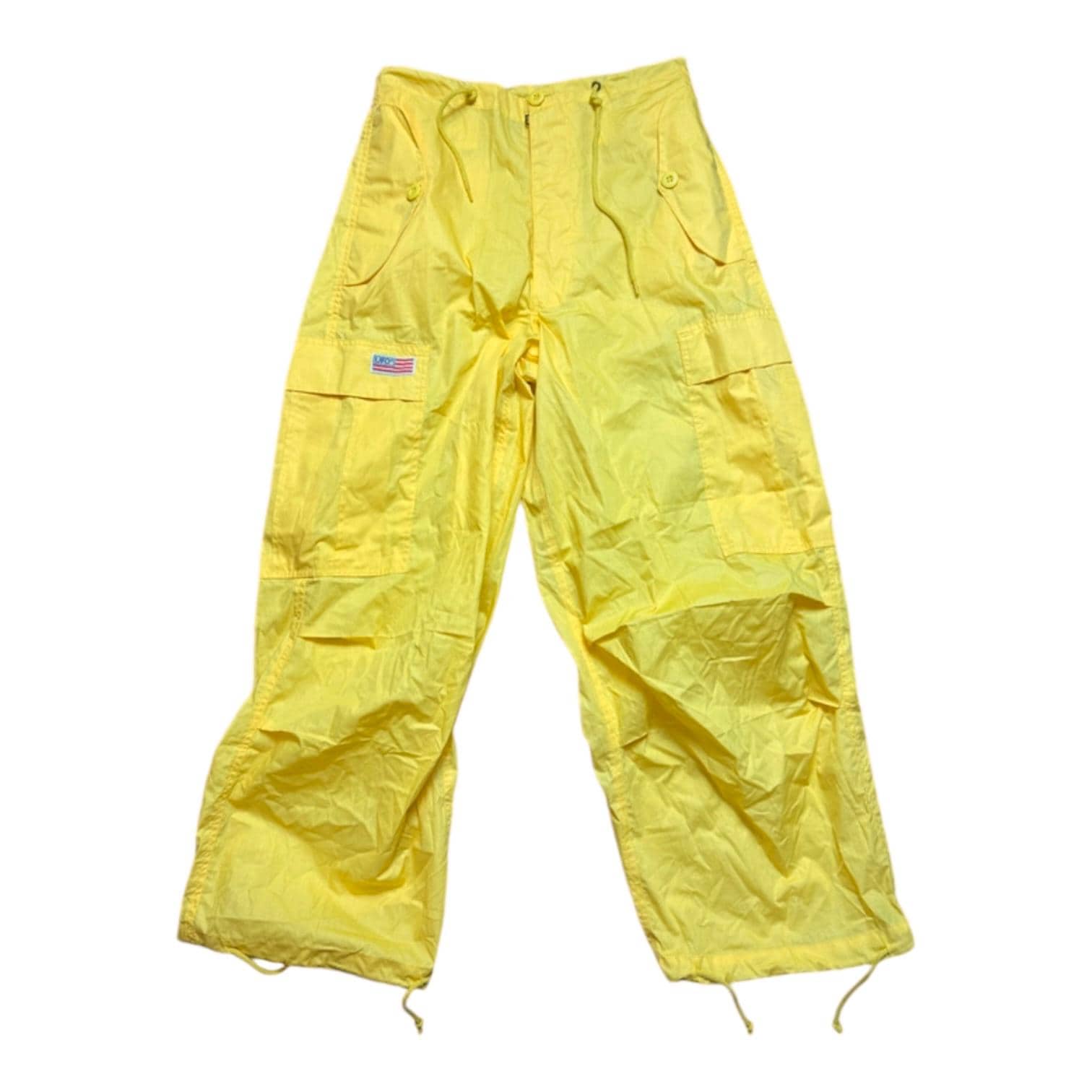 UFO Parachute Cargo Pants Yellow - Etsy Finland UFO Parachute Cargo Pants Yellow - Etsy Finland