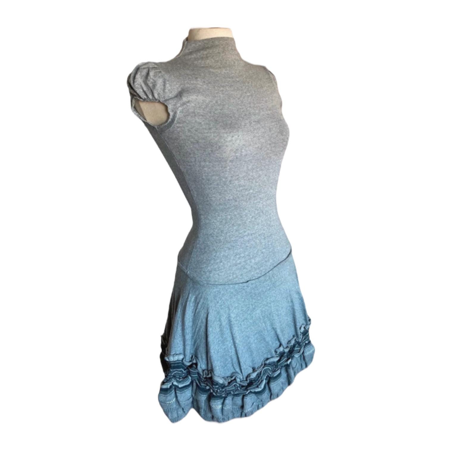 ● MARITHE FRANCOIS GIRBAUD ● W BUBBLE HEM SLEEVELESS DRESS DRESS - MARITHE FRANCOIS GIRBAUD