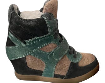 The ASH Wedge Heel Sneakers - Etsy