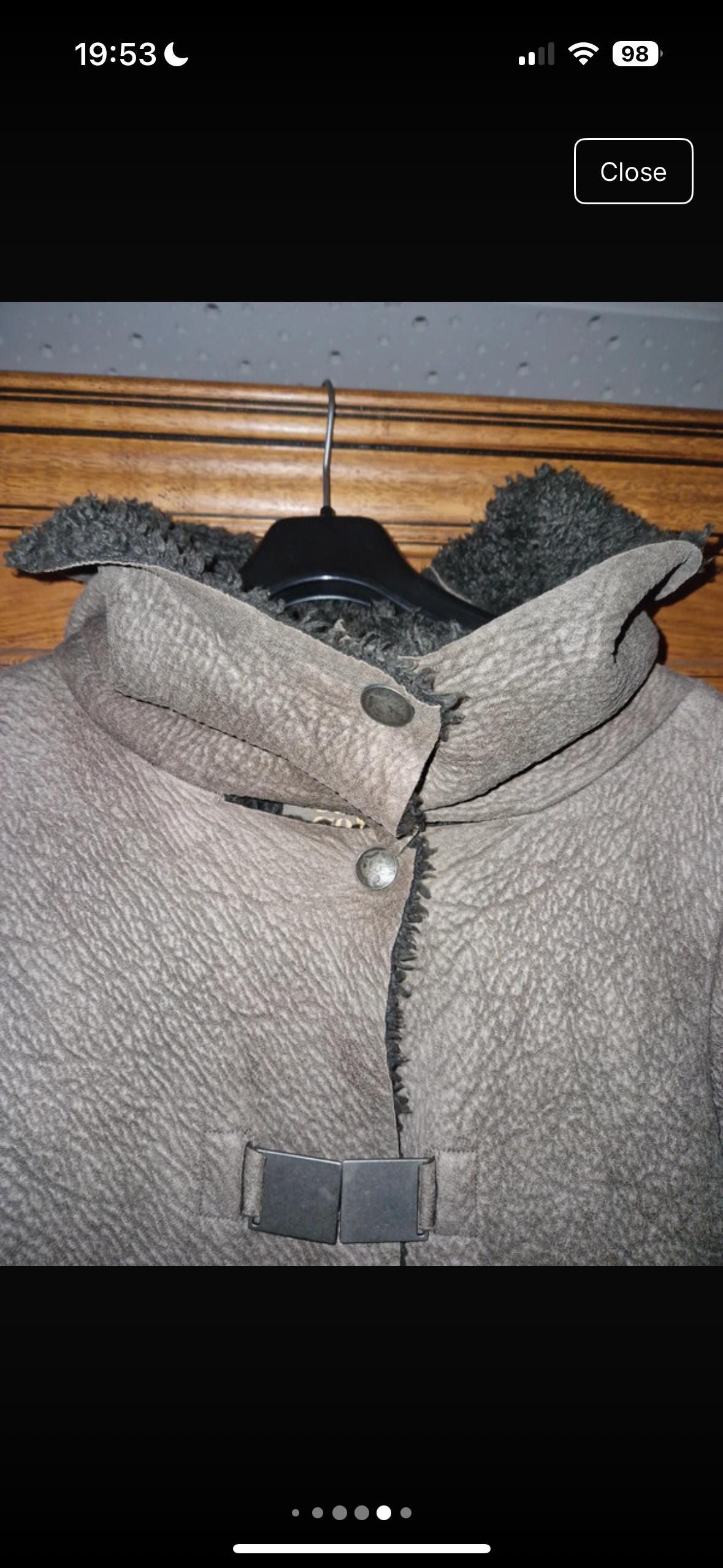 The Cop Copine Leather & Furry Jacket - Etsy