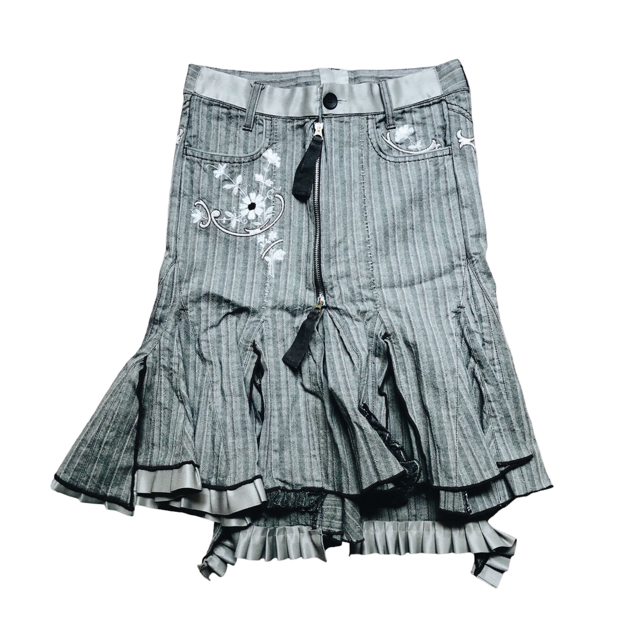 marithe francois girbaud Frill Skirt