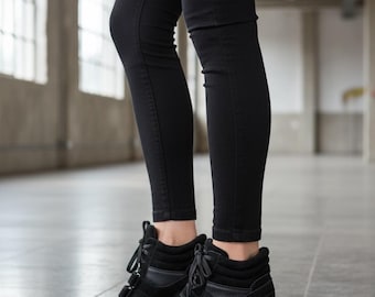 Sporty Vintage Y2k Sneaker Heel Indie Sleaze Boots. Whimsygoth 00s