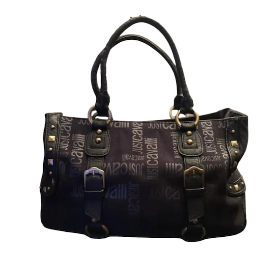 The Cavalli Monogram Neutrl Bag