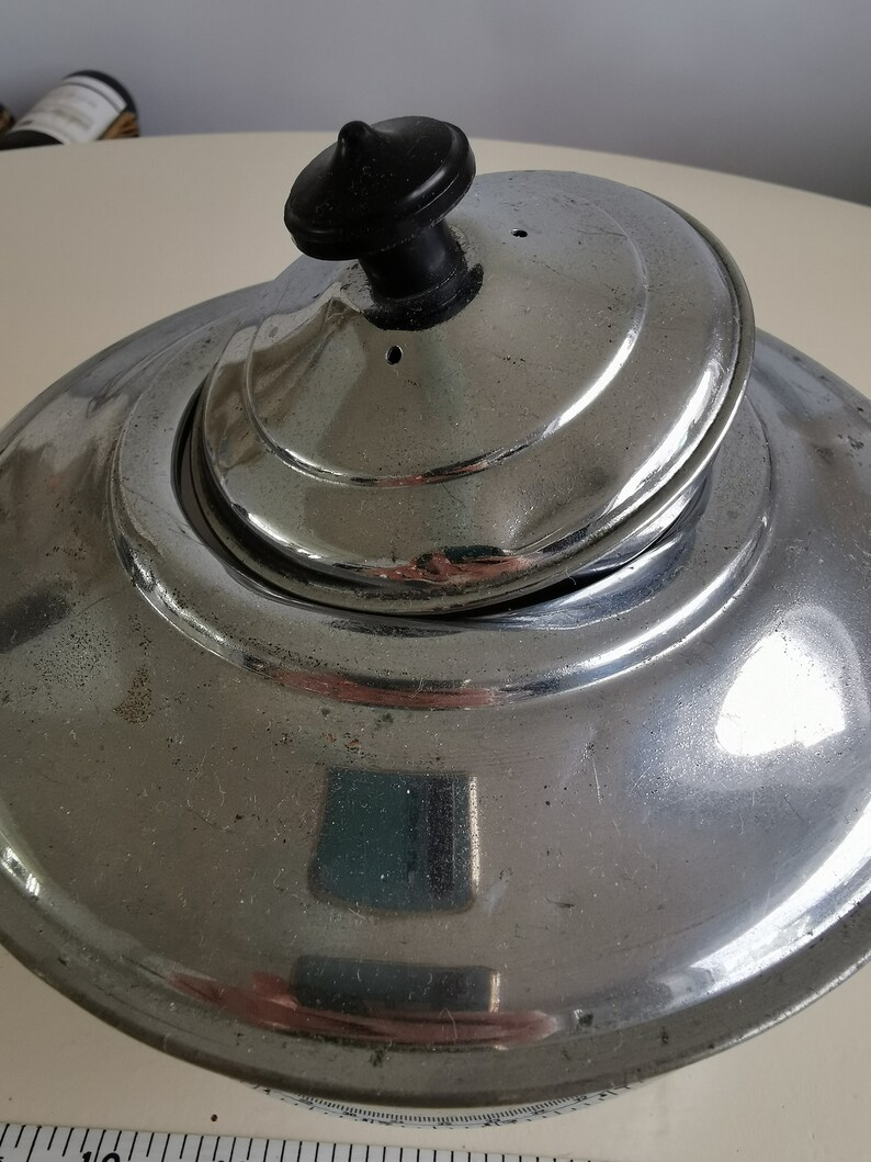 Vintage Art Deco Chrome Teapot Circa 1930's Bakelite Etsy