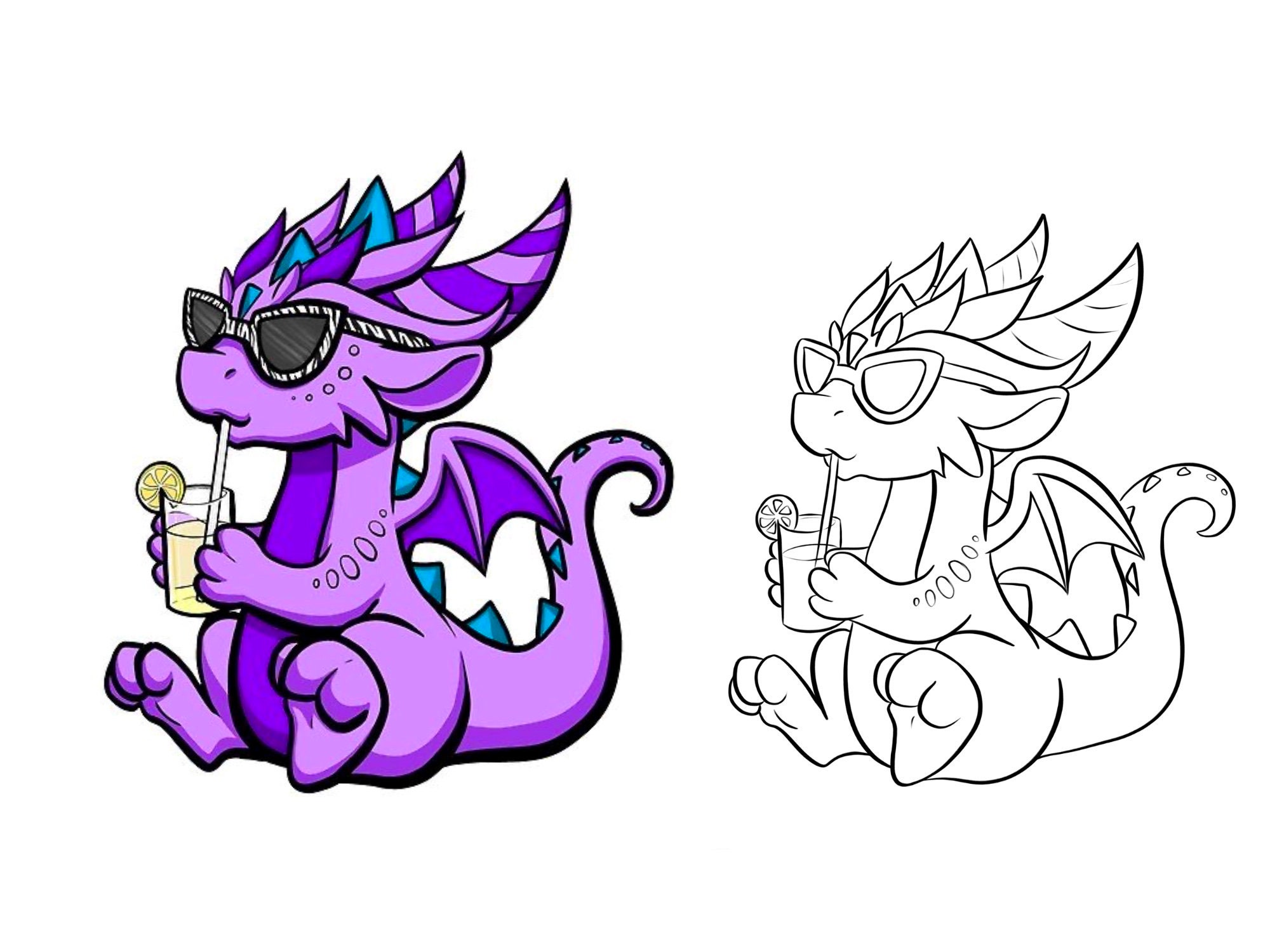 Dragons Coloring Pages Kids Coloring Pages Dragons Printable Coloring