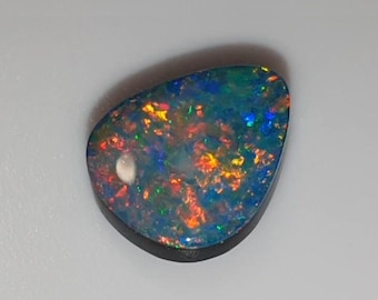 Australischer Edelstein Opal Doublette