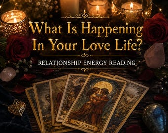 Love Life Energy Reading, Intuitive Spiritual Guidance, Deep Relationship Insight