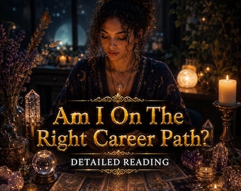 Career Path Tarot Reading, Job Decision Guidance, Detailed Spiritual Insight