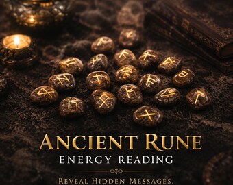 Ancient Rune Energy Reading, Accurate Spiritual Guidance, Casting Predictions, Divination Clarity