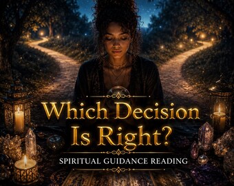 Decision Guidance Tarot Reading, Detailed Insight & Spiritual Clarity
