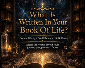 Akashic Records Reading, Cosmic Library, Karmic Soul History, Spiritual Life Guidance