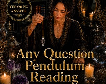 Any Question Pendulum Energy Reading, Yes Or No Answers, Same Day Delivery