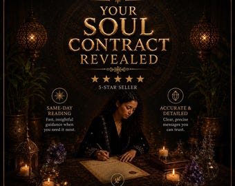 Soul Contract Psychic Reading, Before Birth Agreements, Life Plan Predictions, Soul Promises Revealed