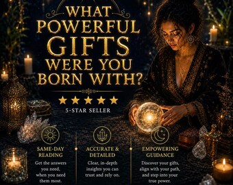 Spiritual Gifts Tarot Reading, Discover Hidden Talents, Learn Natural Abilities