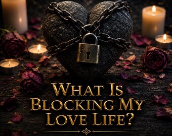 Love Block Psychic Reading, Discover Emotional Blockages, Relationship Energy Healing, Detailed Spiritual Guidance