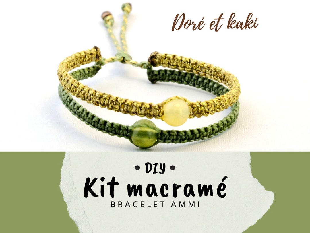 Tuto Bracelet Macrame Debutant