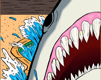 Free Free 203 Shark Attack Svg SVG PNG EPS DXF File