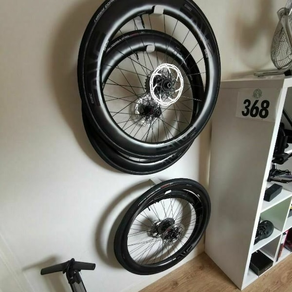 MTB, Road Bike,BMX, Wheelset wall mount, Carbon Wheels Holder Bracket Display Rack