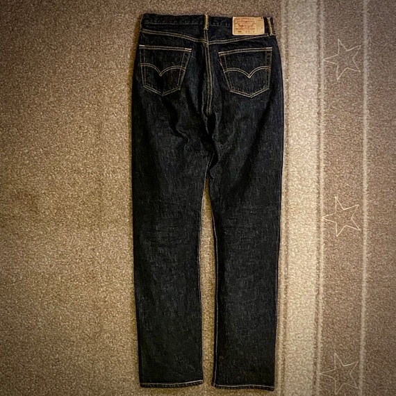 geweer hoe te gebruiken Gezond Levi's 501 W34 L36 Customized Jeans Patchwork Jeans - Etsy