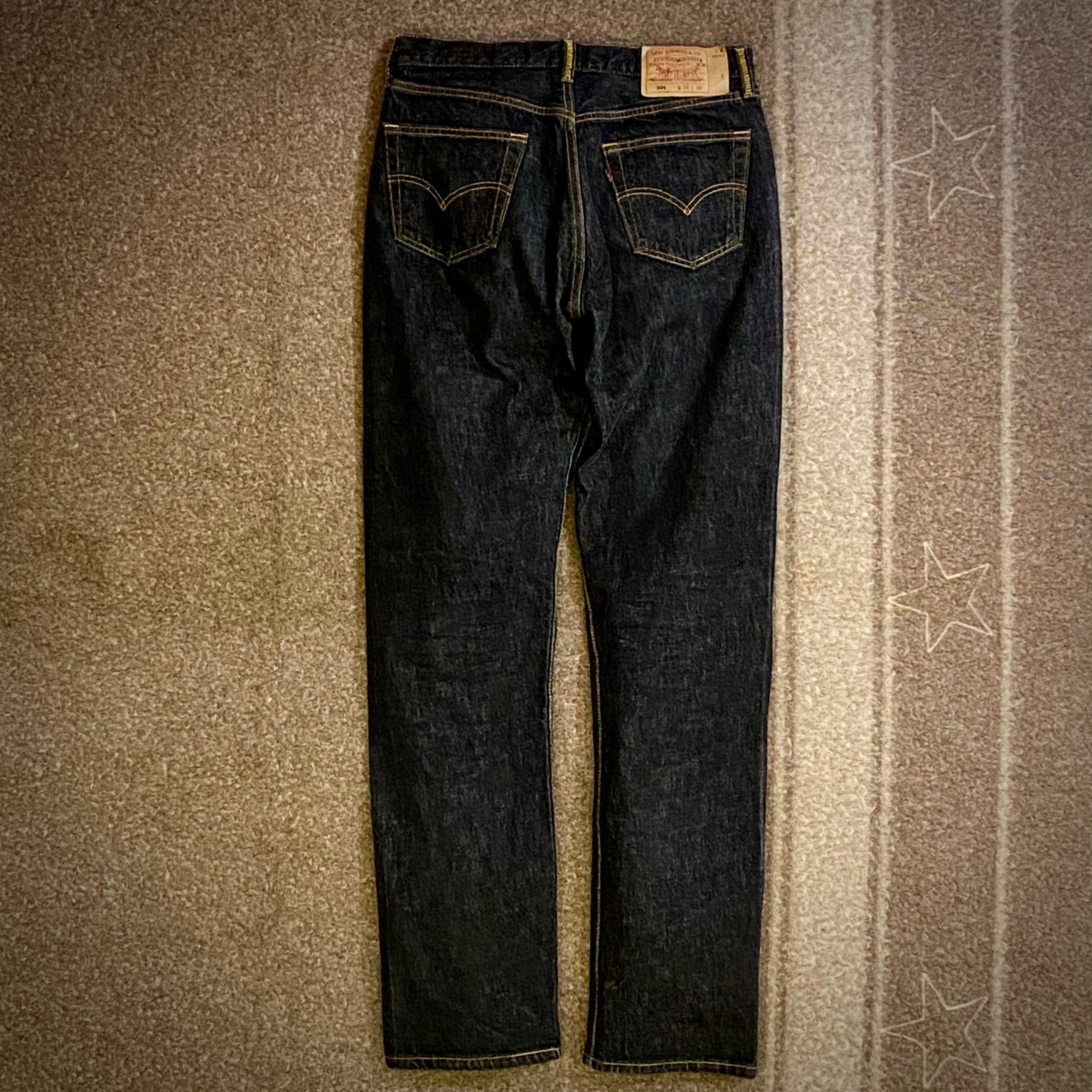 Levi's 501 W34 L36 Customized Jeans Patchwork Jeans - Etsy