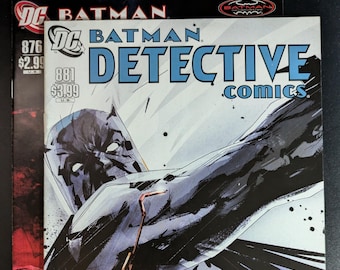 Detective Comics 881 and 876 -- Last issue of original run -- DC Comics