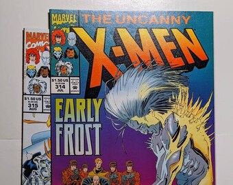 Uncanny X-Men 314 and 315 - Marvel Comics