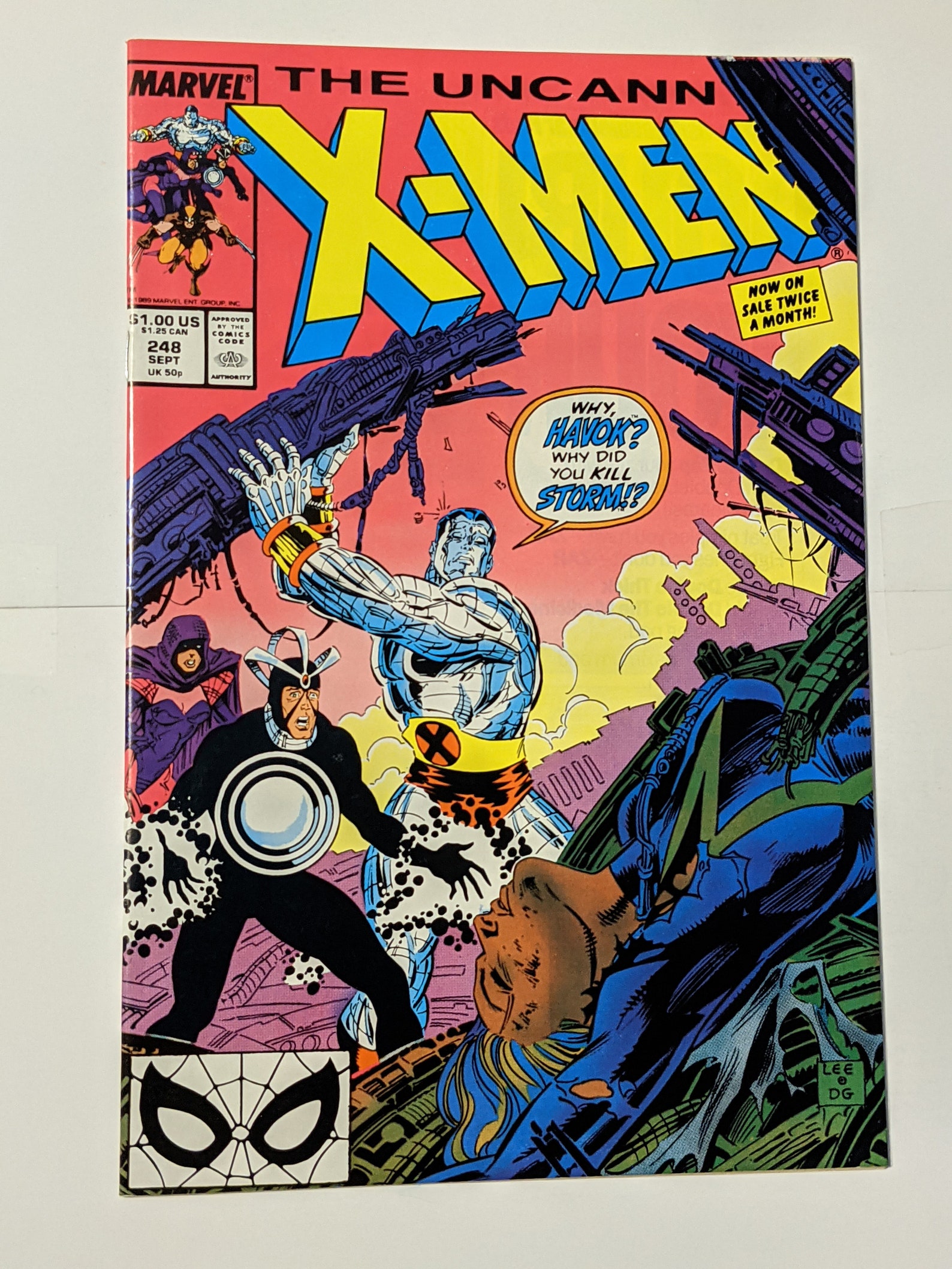 Uncanny XMen 248 Marvel Comics Etsy