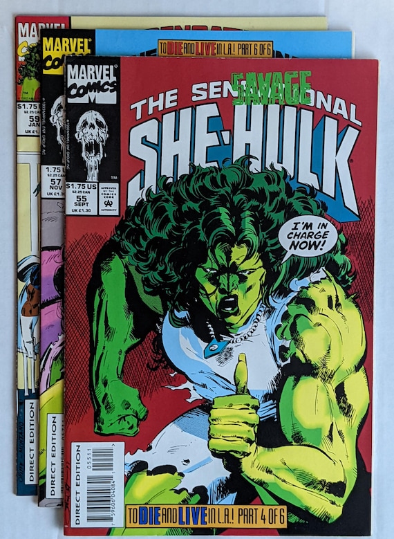 Sensational She-hulk 55, 57, 59 - Marvel Comics - Etsy