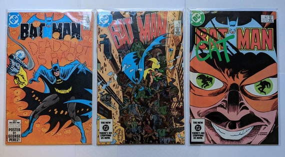 Batman Lot 369 - 383 -- DC Comics - Etsy