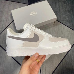 Brown Painted Shoes, Custom Painted Shoes, Custom shoes, Airforce one painted shoes, Airforce 1 Customs, Airforce 1, Airforce One