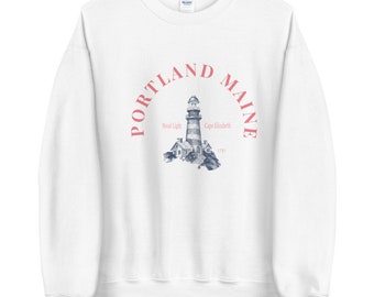 lighthouse sweatshirt cardigan