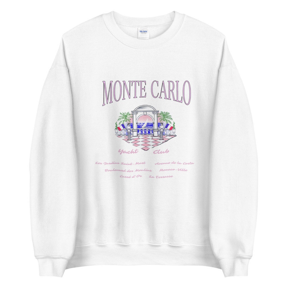 monte carlo yacht club sweater