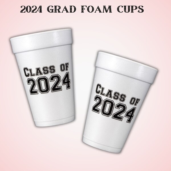 Class of 2024 Cups Etsy