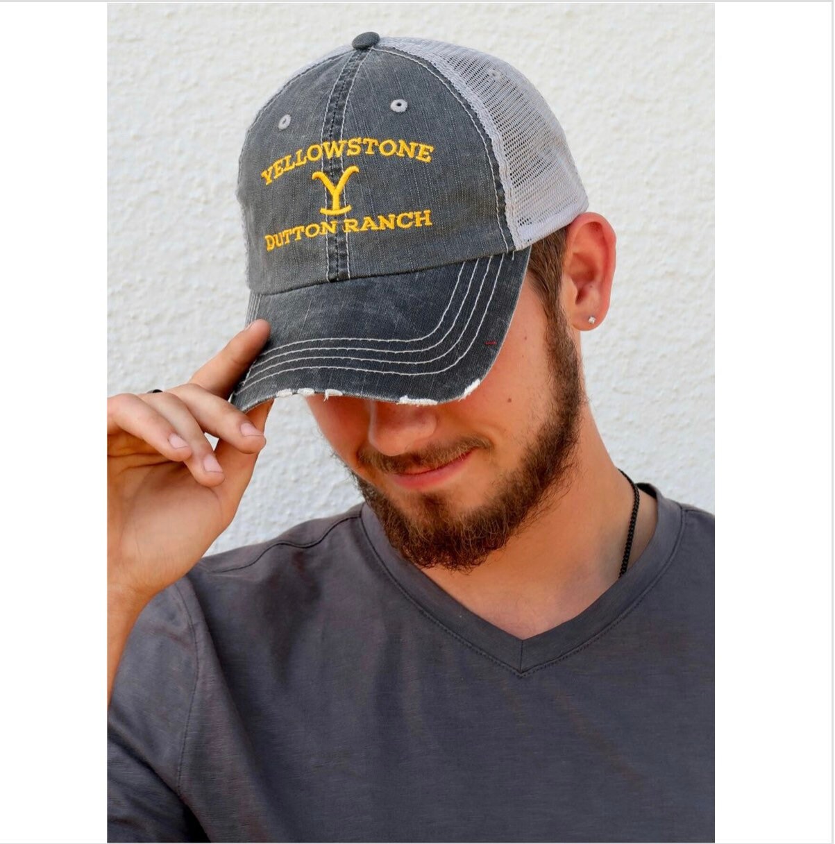 Yellowstone Dutton Ranch Trucker Hat