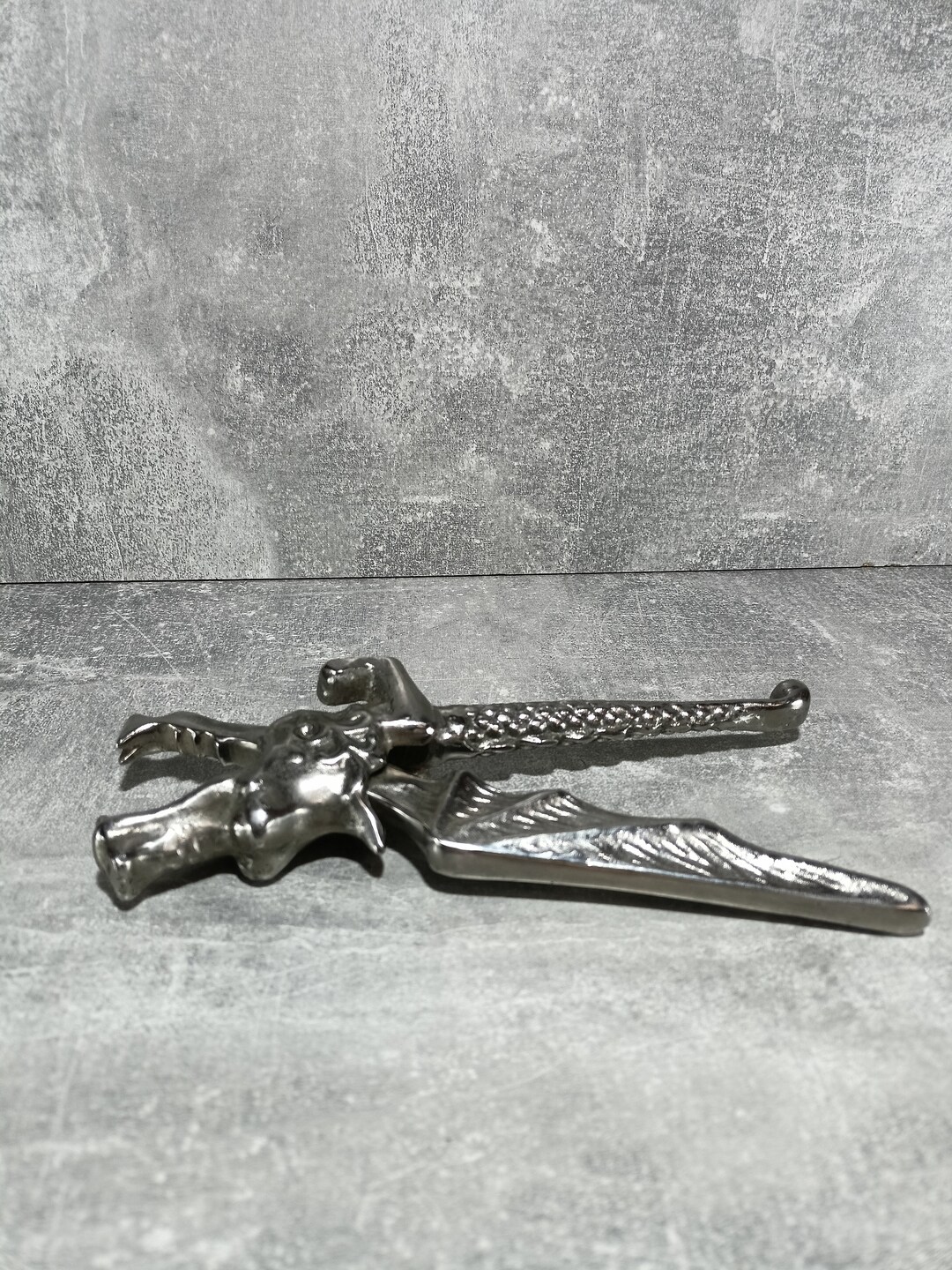 Antique Metal Dragon Nutcracker Made of Silumin Home Decor Etsy UK