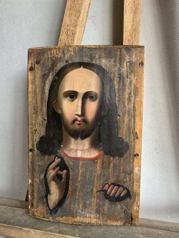 イエス・キリスト像 Jesus Statue アンティーク 木彫り彫刻 イエス・キリスト像 Jesus Statue アンティーク 木彫り彫刻
