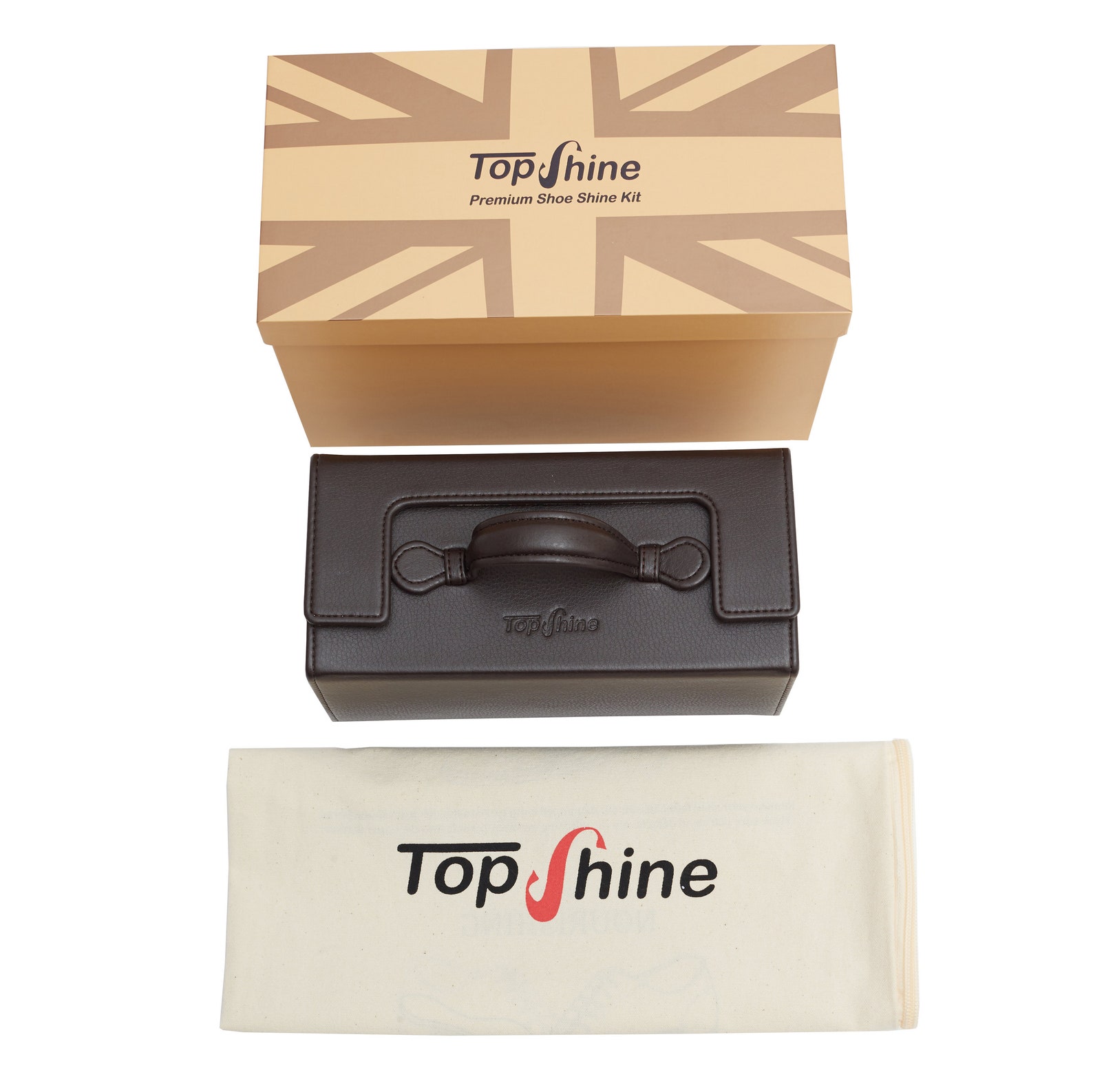 Professional Shoe Shine Kit Shoe Polish Kit Shoe Cleaning Set Contains