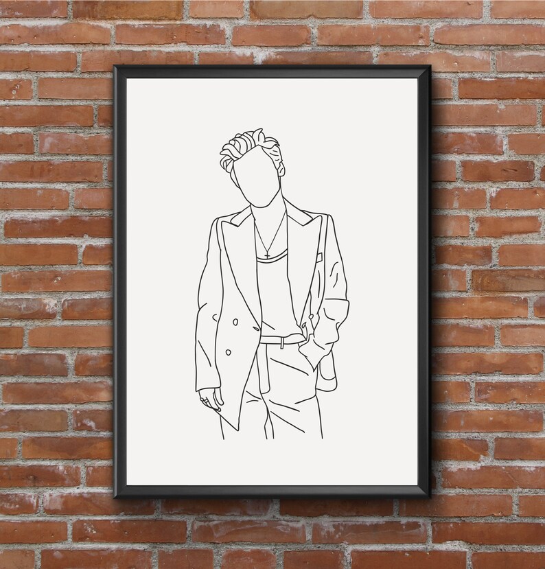 Harry Styles Printable Poster / Harry Styles Print / Harry | Etsy