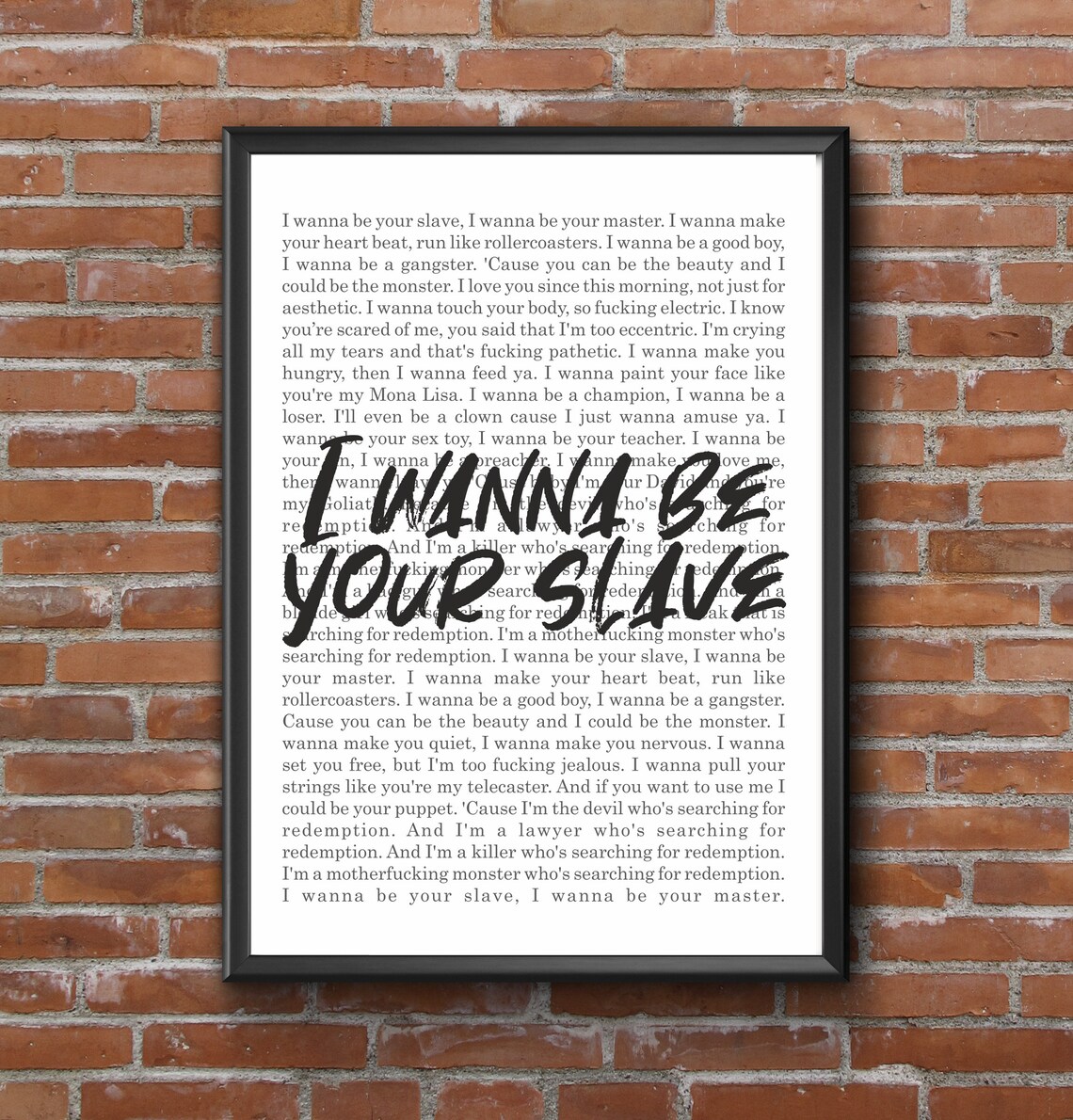 I Wanna Be Your Slave Printable Poster Maneskin Print Etsy i-wanna-be-your-slave-printable-poster-maneskin-print-etsy