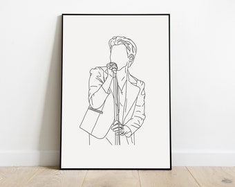 Harry Styles Printable Poster / Harry Styles Print / Fine Line | Etsy