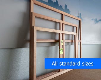 Standard sizes stretching Bars 1" Thick for rolled canvas