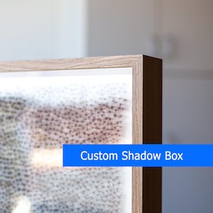 Custom Shadow Box Frame DIY Kit – For Canvas, Art Panels, Art Boxes & More