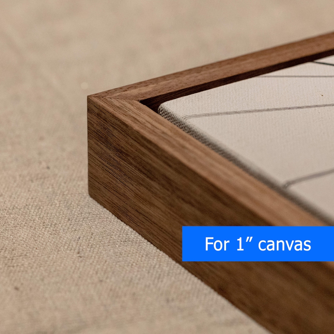 Floating Canvas Frame Custom Size Floater Frame for Canvas DIY Canvas