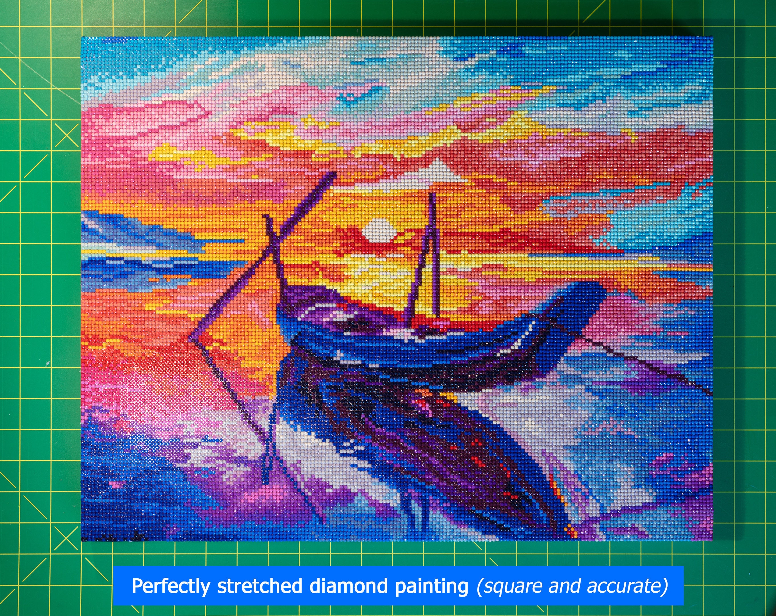Diamond Painting Deutschland - Diamond Painting picture stretched
