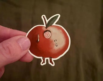 Großer Apfel Sticker