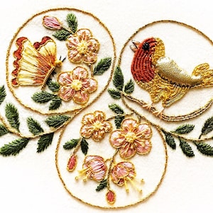 Tambour Embroidery Kit, Gold Work Kit, Luneville Embroidery Kit