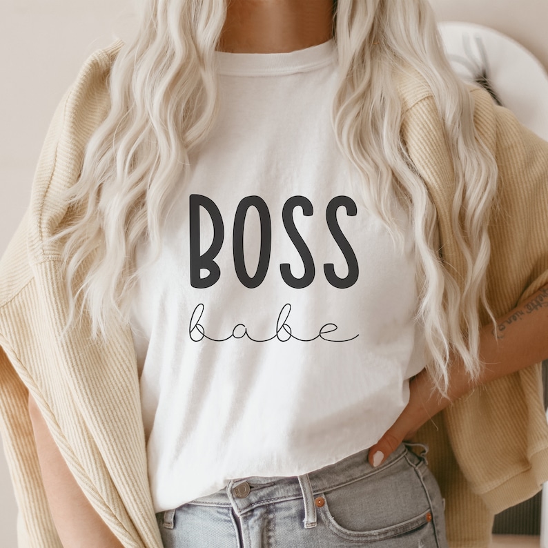 Girl Boss svg for shirts Instant Download Png Funny Svg Cut Files BOSS BABE SVG Motivational svg Funny Boss Svg