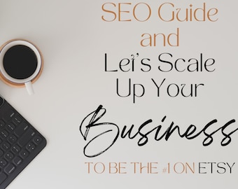 Etsy SEO Guide, Keyword Tips, Web Traffic (Digital Download)